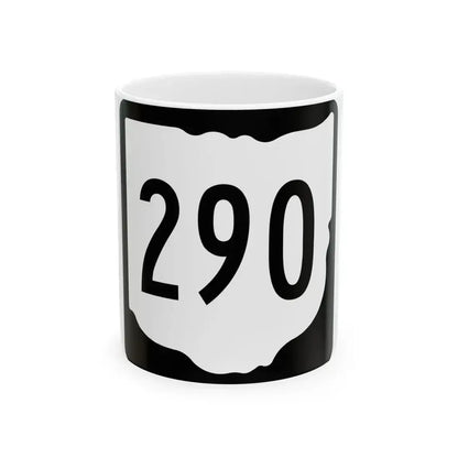 OH-290 1967 (Ohio) (Road Sign) White Coffee Mug 11oz - Go Mug Yourself