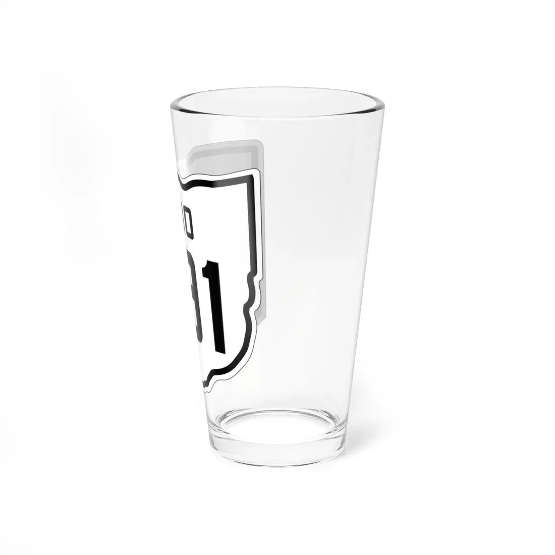 OH-291 1927 (Ohio) (Road Sign) Pint Glass 16oz - Go Mug Yourself
