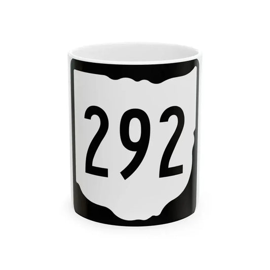 OH-292 1967 (Ohio) (Road Sign) White Coffee Mug 11oz - Go Mug Yourself