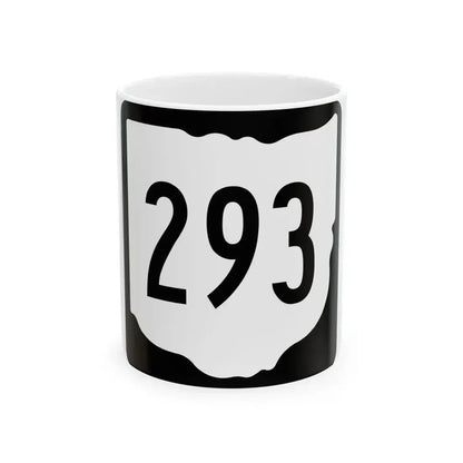 OH-293 1967 (Ohio) (Road Sign) White Coffee Mug 11oz - Go Mug Yourself