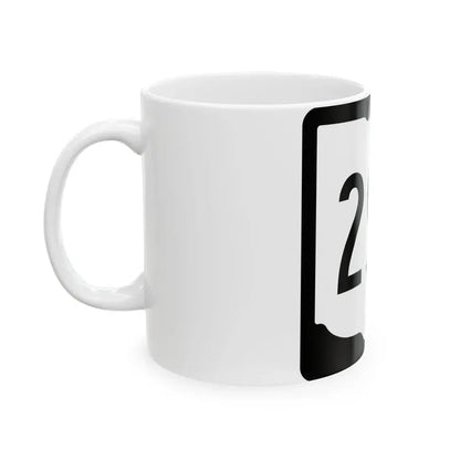 OH-295 1967 (Ohio) (Road Sign) White Coffee Mug - Go Mug Yourself
