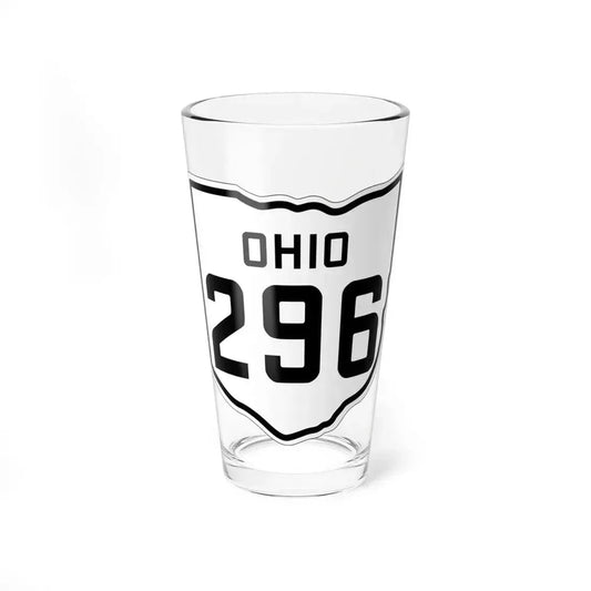 OH-296 1927 (Ohio) (Road Sign) Pint Glass 16oz 16oz - Go Mug Yourself