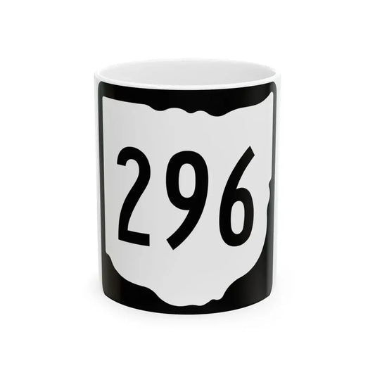 OH-296 1967 (Ohio) (Road Sign) White Coffee Mug 11oz - Go Mug Yourself
