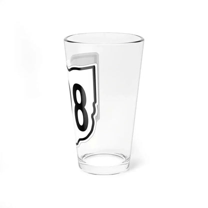 OH-298 1960 (Ohio) (Road Sign) Pint Glass 16oz - Go Mug Yourself