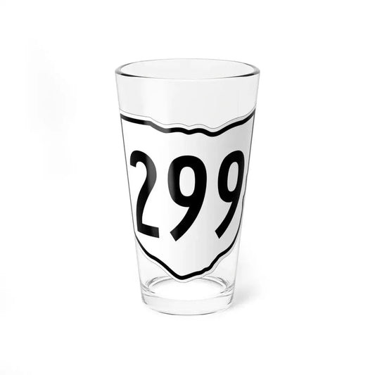 OH-299 1960 (Ohio) (Road Sign) Pint Glss 16oz 16oz - Go Mug Yourself
