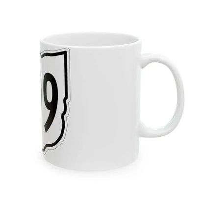 OH-299 1960 (Ohio) (Road Sign) White Coffee Mug - Go Mug Yourself