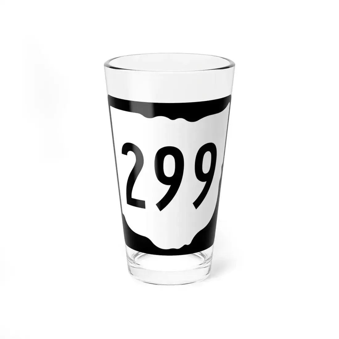 OH-299 1967 (Ohio) (Road Sign) Pint Glass 16oz 16oz - Go Mug Yourself