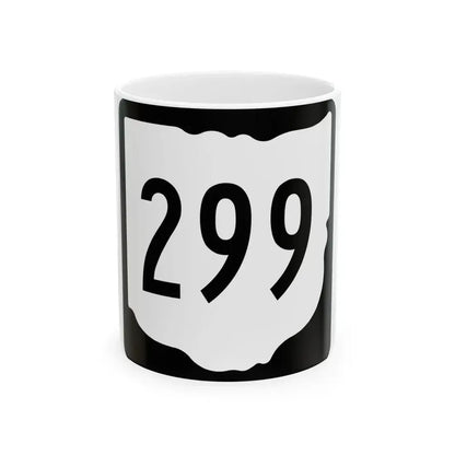 OH-299 1967 (Ohio) (Road Sign) White Coffee Mug 11oz - Go Mug Yourself