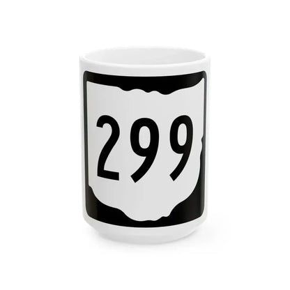 OH-299 1967 (Ohio) (Road Sign) White Coffee Mug 15oz - Go Mug Yourself