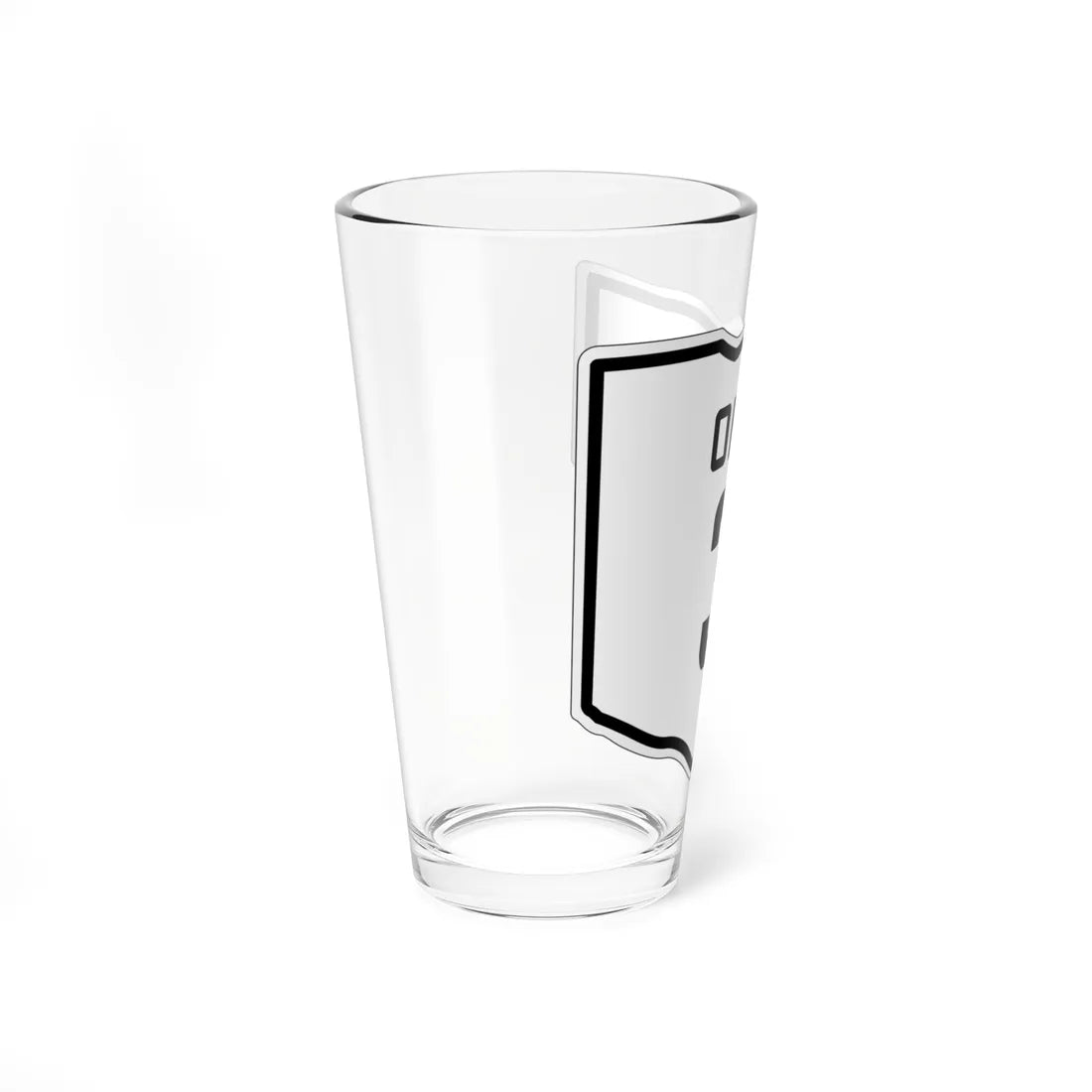 OH-3 1927 (Ohio) (Road Sign) Pint Glss 16oz - Go Mug Yourself