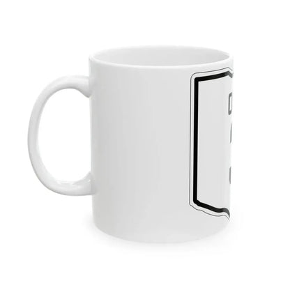 OH-3 1927 (Ohio) (Road Sign) White Coffee Mug - Go Mug Yourself