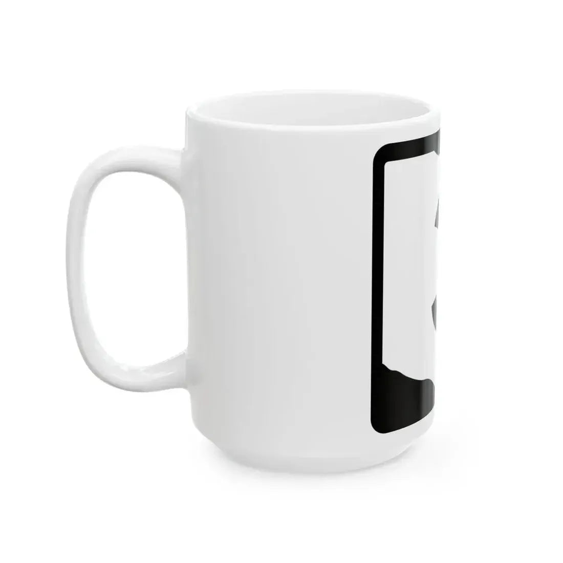OH-3 (Ohio) (Road Sign) White Coffee Mug - Go Mug Yourself
