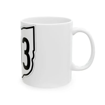 OH-303 1960 (Ohio) (Road Sign) White Coffee Mug - Go Mug Yourself