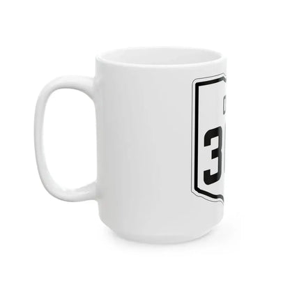 OH-309 1927 (Ohio) (Road Sign) White Coffee Mug - Go Mug Yourself