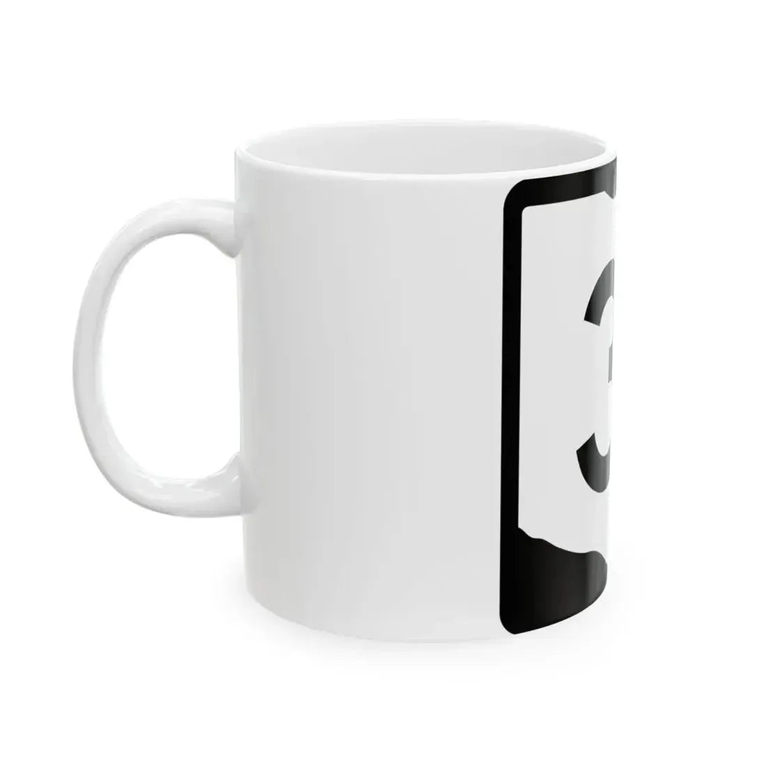 OH-31 (Ohio) (Road Sign) White Coffee Mug - Go Mug Yourself
