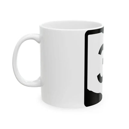 OH-31 (Ohio) (Road Sign) White Coffee Mug - Go Mug Yourself