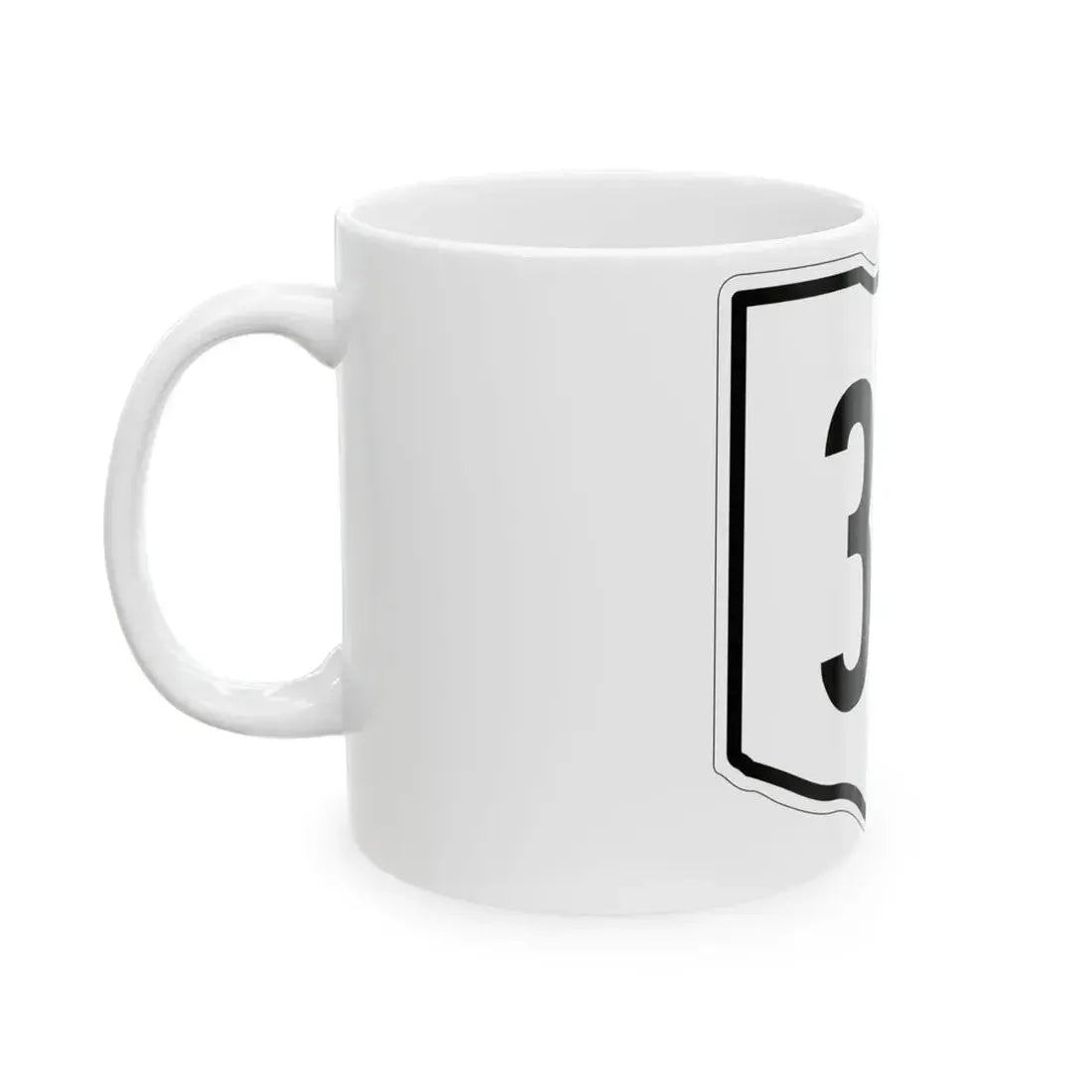 OH-311 1960 (Ohio) (Road Sign) White Coffee Mug - Go Mug Yourself