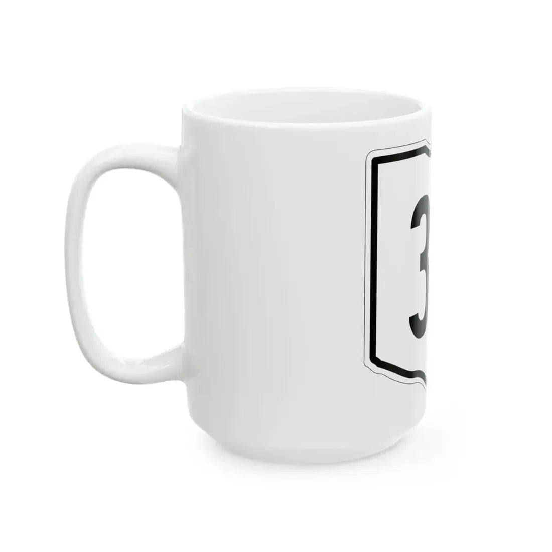 OH-311 1960 (Ohio) (Road Sign) White Coffee Mug - Go Mug Yourself