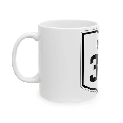 OH-318 1927 (Ohio) (Road Sign) White Coffee Mug - Go Mug Yourself