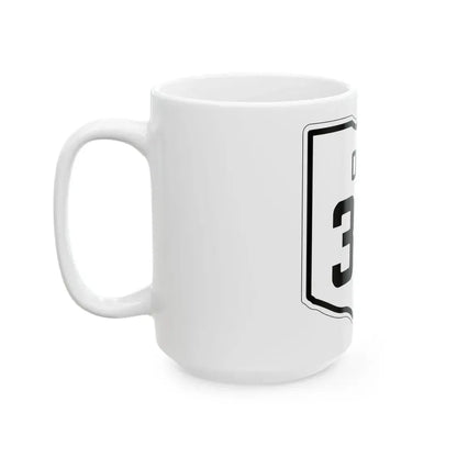 OH-318 1927 (Ohio) (Road Sign) White Coffee Mug - Go Mug Yourself