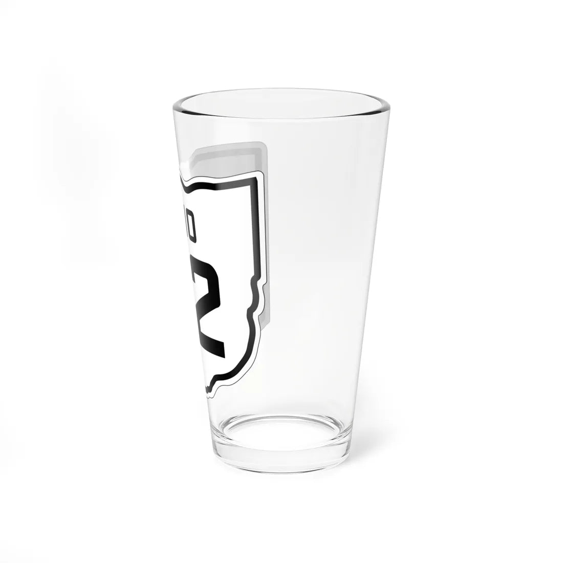 OH-32 1927 (Ohio) (Road Sign) Pint Glss 16oz - Go Mug Yourself