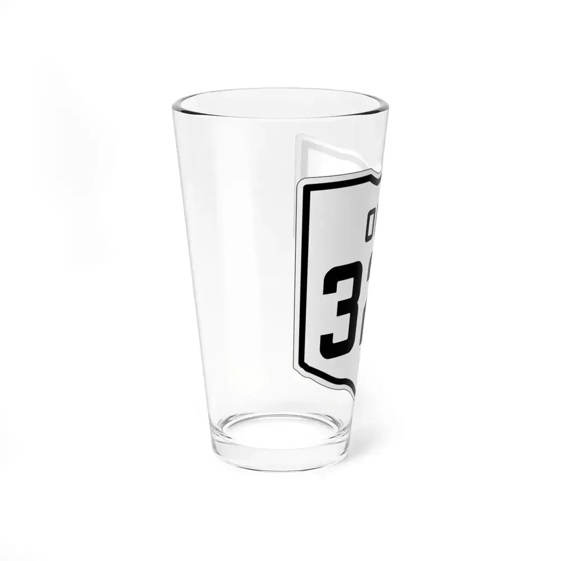 OH-326 1927 (Ohio) (Road Sign) Pint Glass 16oz - Go Mug Yourself