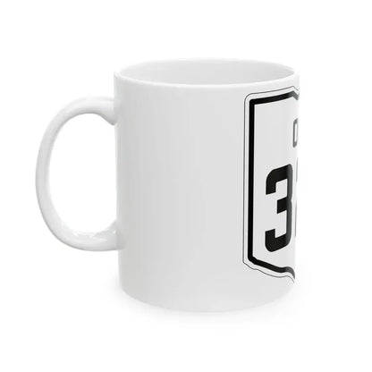 OH-326 1927 (Ohio) (Road Sign) White Coffee Mug - Go Mug Yourself