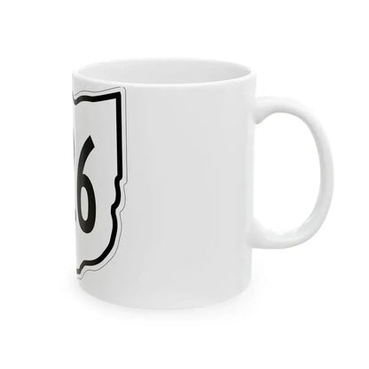 OH-326 1960 (Ohio) (Road Sign) White Coffee Mug - Go Mug Yourself