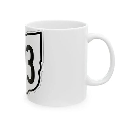 OH-333 1960 (Ohio) (Road Sign) White Coffee Mug - Go Mug Yourself