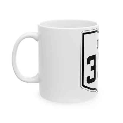 OH-336 1927 (Ohio) (Road Sign) White Coffee Mug - Go Mug Yourself