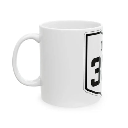 OH-337 1927 (Ohio) (Road Sign) White Coffee Mug - Go Mug Yourself