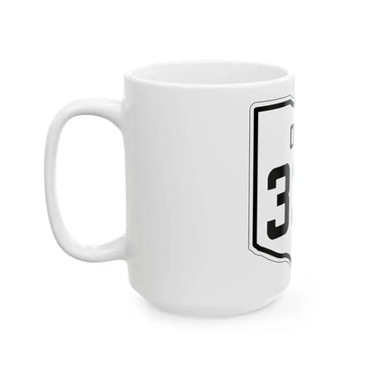 OH-337 1927 (Ohio) (Road Sign) White Coffee Mug - Go Mug Yourself