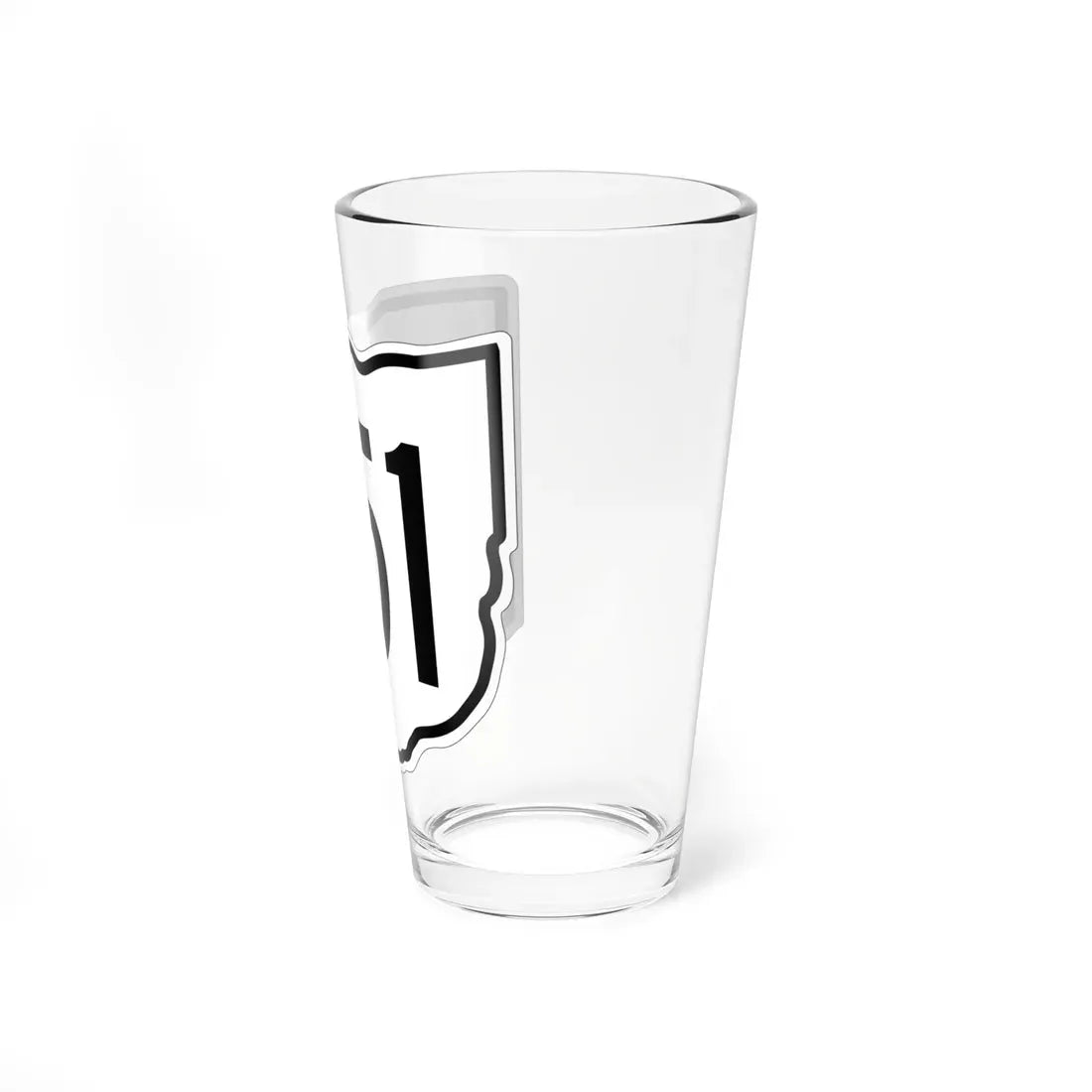 OH-351 1960 (Ohio) (Road Sign) Pint Glass 16oz - Go Mug Yourself
