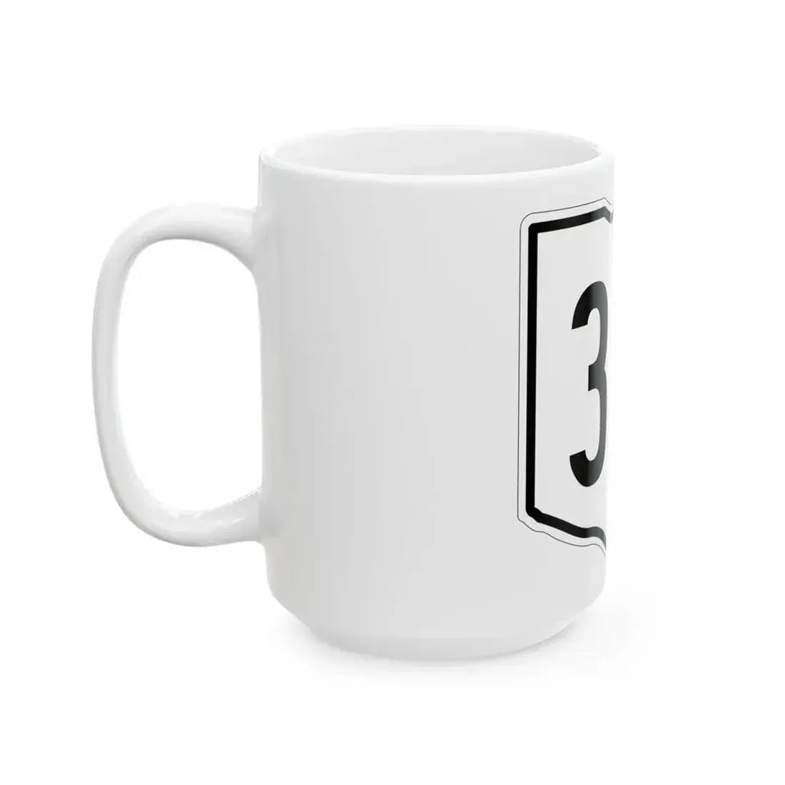 OH-351 1960 (Ohio) (Road Sign) White Coffee Mug - Go Mug Yourself