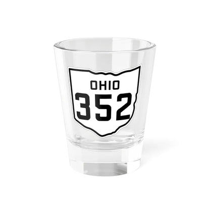 OH-352 1927 (Ohio) (Road Sign) Shot Glass 1.5oz 1.5oz - Go Mug Yourself