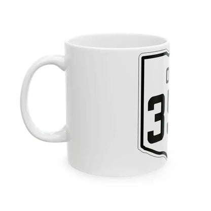 OH-352 1927 (Ohio) (Road Sign) White Coffee Mug - Go Mug Yourself