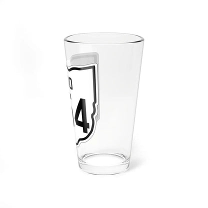 OH-354 1927 (Ohio) (Road Sign) Pint Glss 16oz - Go Mug Yourself