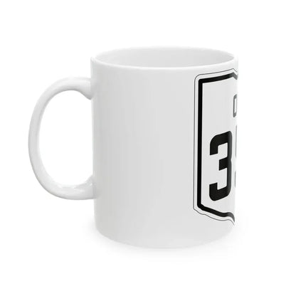 OH-354 1927 (Ohio) (Road Sign) White Coffee Mug - Go Mug Yourself