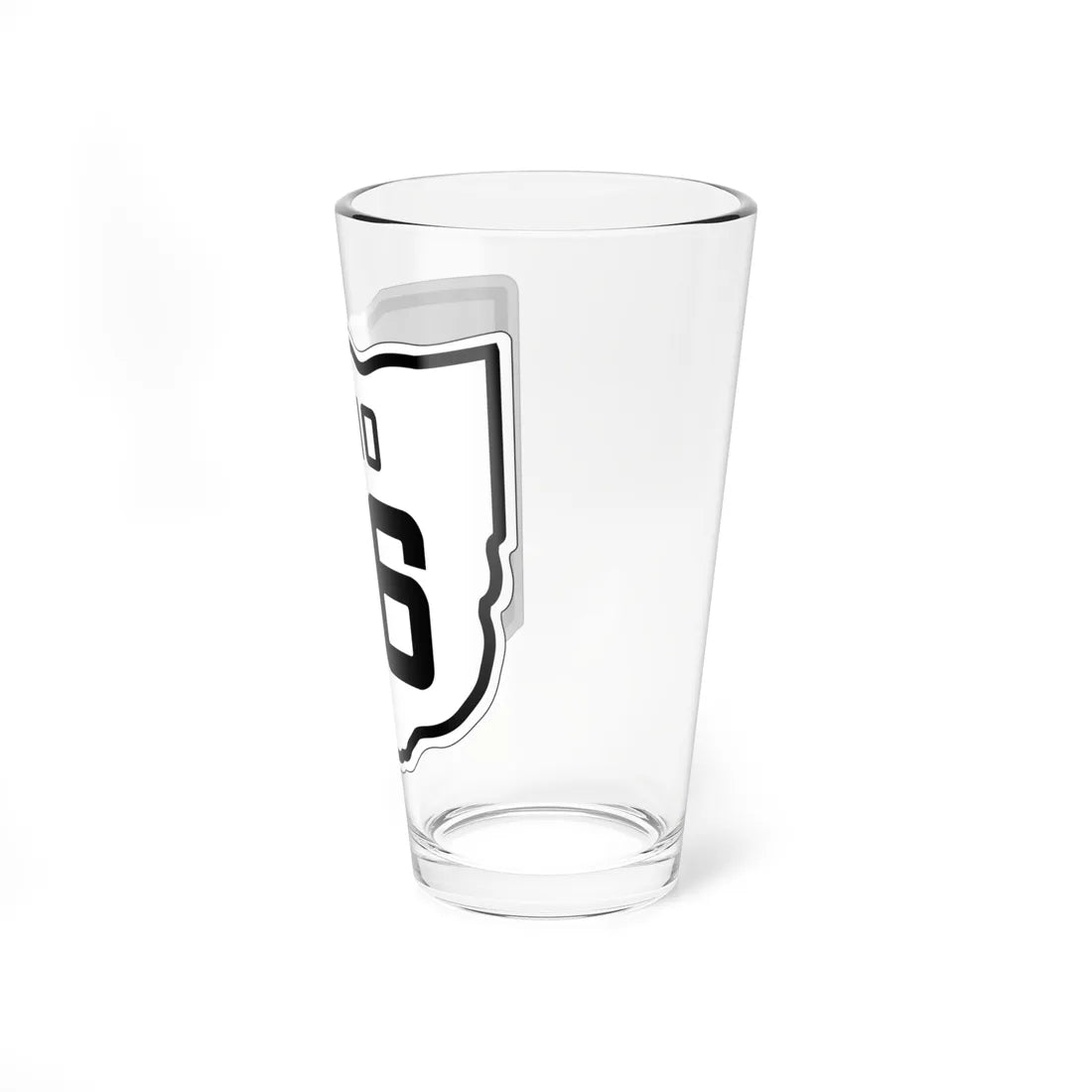 OH-36 1927 (Ohio) (Road Sign) Pint Glass 16oz - Go Mug Yourself