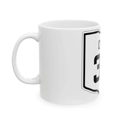 OH-36 1927 (Ohio) (Road Sign) White Coffee Mug - Go Mug Yourself