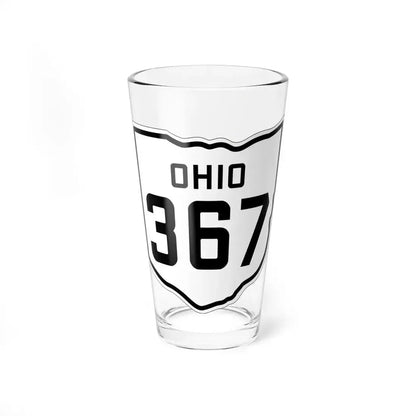 OH-367 1927 (Ohio) (Road Sign) Pint Glass 16oz 16oz - Go Mug Yourself