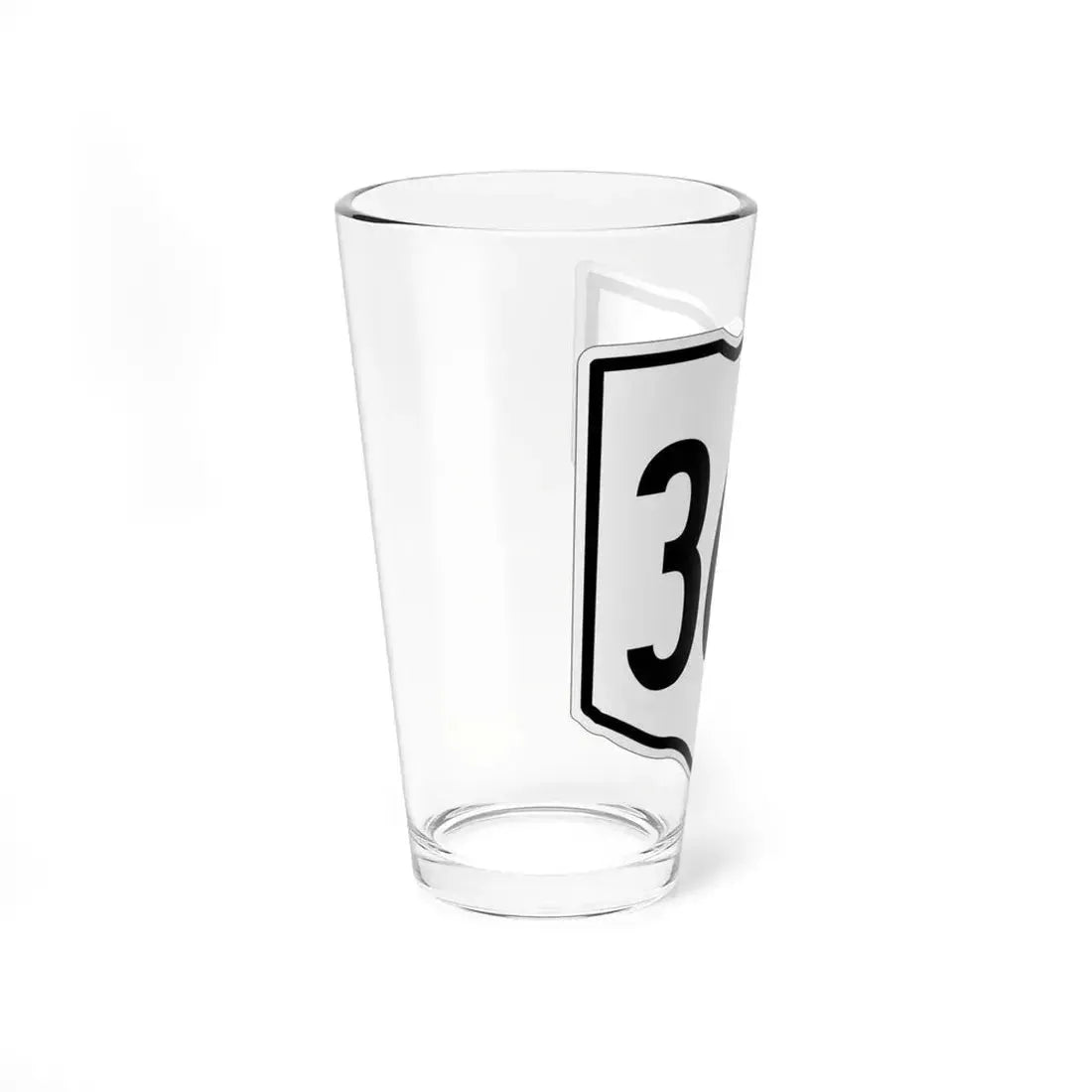 OH-369 1960 (Ohio) (Road Sign) Pint Glass 16oz - Go Mug Yourself