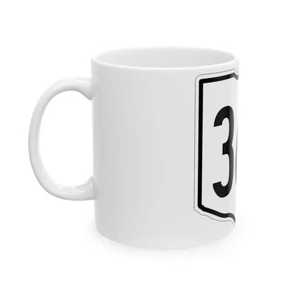 OH-369 1960 (Ohio) (Road Sign) White Coffee Mug - Go Mug Yourself