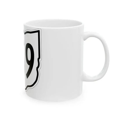 OH-369 1960 (Ohio) (Road Sign) White Coffee Mug - Go Mug Yourself