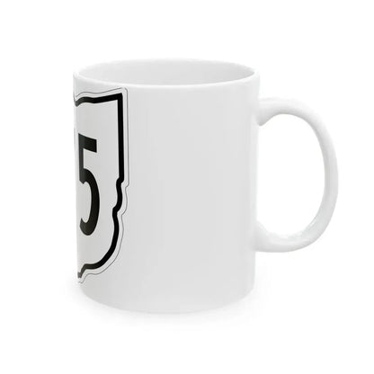 OH-375 1960 (Ohio) (Road Sign) White Coffee Mug - Go Mug Yourself