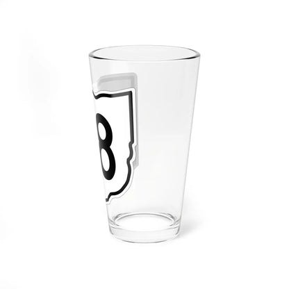 OH-38 1960 (Ohio) (Road Sign) Pint Glass 16oz - Go Mug Yourself