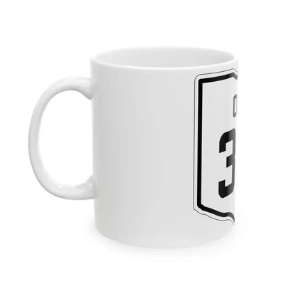 OH-381 1927 (Ohio) (Road Sign) White Coffee Mug - Go Mug Yourself