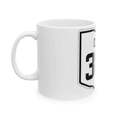 OH-382 1927 (Ohio) (Road Sign) White Coffee Mug - Go Mug Yourself