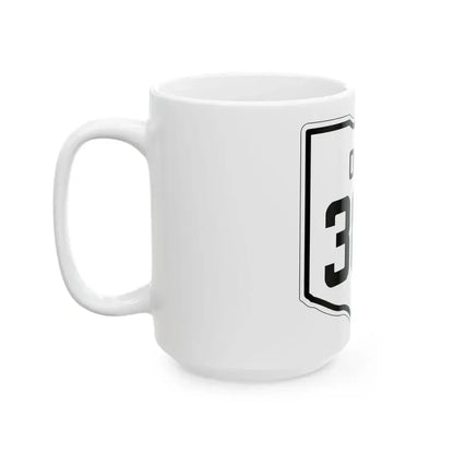 OH-382 1927 (Ohio) (Road Sign) White Coffee Mug - Go Mug Yourself
