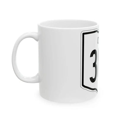 OH-384 1948 (Ohio) (Road Sign) White Coffee Mug - Go Mug Yourself